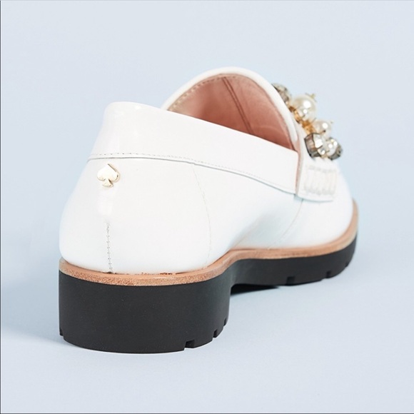 Kate Spade white loafers - Picture 4 of 8